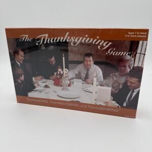 Vintage The Thanksgiving Game, Guess Who is Thankful for What NOS